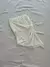 Top Strapless Blanco asimétrico - comprar online