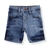 Bermuda Jeans Para Menino Com Puidos