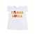 Blusa Para Bebê Com Estampa Flower Lover na internet
