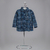 Camisa Flanelada Xadrez Para Bebê De Manga Longa