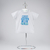 Camiseta Infantil Peixe e Praia