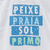 Camiseta Infantil Peixe e Praia - comprar online