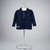 Camiseta polo infantil manga longa