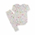 Conjunto Infantil de Body e Culote Floral