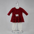 Conjunto Vestido Com Pérolas E Borboleta Para Bebê - comprar online
