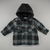 Camisa Infantil Flanelada Xadrez com Capuz e Forro em Cetim na internet