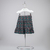 Saia estampa floral gráfico para menina