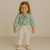Calça Infantil de Veludo Canelado com Botões Diagonais - comprar online