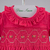 Vestido De Veludo Com Casinha De Abelha Para Menina - comprar online