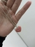 Dije corazon rodocrosita