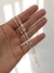 Doble pulsera eslabón-balls