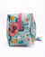 Neceser celeste floreado - comprar online