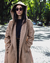 TAPADO CON CAPUCHA - CAMEL - tienda online