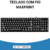 Teclado Com Fio Textbook Universt ABNT-2 PTO - Maxprint