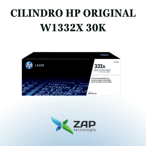 Cilindro de Imagem HP W1332A M408DN/M432FDN 30k - Original