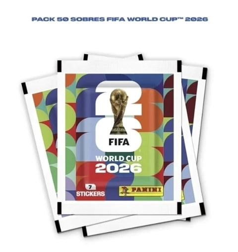 50 sobres - fifa world cup 2026