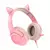 Headset Gamer Profissional Onikuma K9 Com Orelhas Rosa na internet