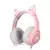 Headset Gamer Profissional Onikuma K9 Com Orelhas Rosa - loja online