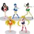 Sailor Moon Action Figures Modelo Brinquedo, Tsukino Usagi, Máscara Smoking, Vênus, Coleção Anime, Cartoon Doll, Presente de Decoração, Conjunto 5 peças - comprar online
