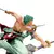 Imagem do Figura Anime de Três Lâminas Roronoa Zoro, Estátua Anime, Manga Sa-maximum, C