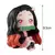 Demon Slayer Anime Action Figure, Kamado Nezuko, Kamado Tanjirou, Kawaii Q Versi - comprar online