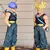 Anime Dragon Ball Z Fighters Trunks Figura, Super Saiyan Futuro Trunks, Estátua - comprar online
