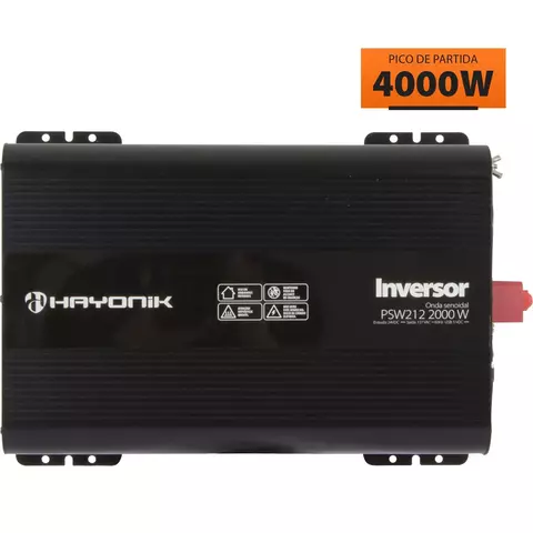 Inversor de Onda Senoidal 2000W 24VDC/127V PSW212 Hayonik