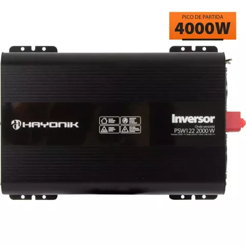 Inversor de Onda Senoidal 2000W 12VDC/220V PSW122 Hayonik