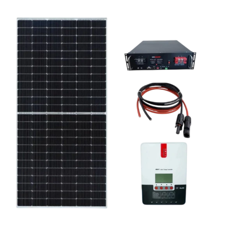Kit Solar Off Grid Ensoul 1452kWh/mês com 6h de Autonomia – Sistema 12V / Saída 127V - comprar online
