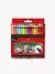 Microfibras Faber Castell grip x30, Pastel y Neón