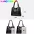 Bolsas de luxo de couro macio bolsas femininas designer 3 camadas ombro crossbod