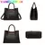 Bolsas de luxo de couro macio bolsas femininas designer 3 camadas ombro crossbod na internet