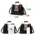 Bolsas de luxo de couro macio bolsas femininas designer 3 camadas ombro crossbod - Veste