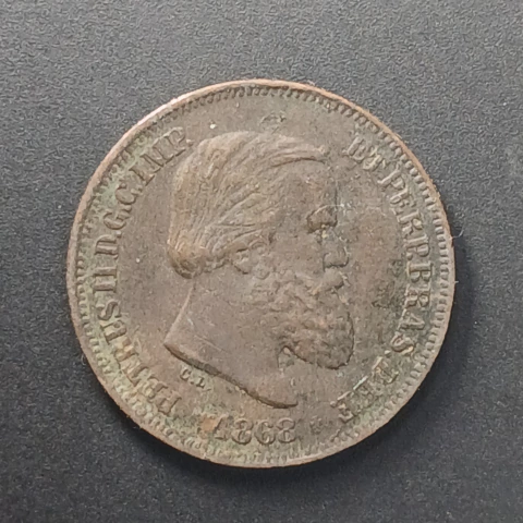 Brasil, 40 Réis - 1868