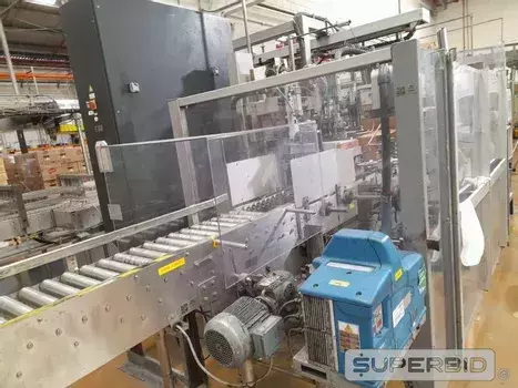 EMPACOTADORA CERMEX WB-45, ANO 2006, SÉRIE.: 36654, CAP. 25 CAIXAS/ MIN (Ref.: RAP)