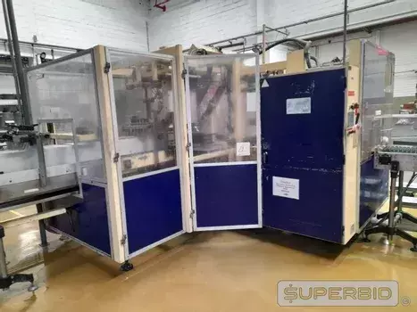 EMPACOTADORA CERMEX WL 45, ANO 1996, SÉRIE.: 46355, CAP. 10 CAIXAS/MIN