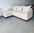 Sofá Chaise/canto - 2,30m × 1,60m, tecido Linho - comprar online