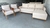 Sofá Chaise/canto - 2,30m × 1,60m, tecido Linho - loja online