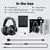 Imagen de Oneodio auriculares bluetooth inalámbricos 110Hrs, Hi-Res cascos bluetooth 5.2,