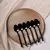 Set de 6 Cucharitas de Acero Inoxidable - Elegante Negro - comprar online