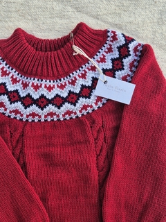 Tejido rojo