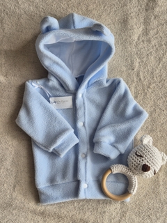 Campera Teddy Bear Celeste - comprar online