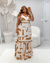 Vestido Longo Estampado na internet