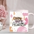Caneca "Coisas boas acontecem" com nome