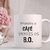 Caneca personalizada Primeiro café depois os B.O.