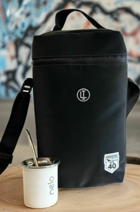 COMBO Matera total black + Mate acero inoxidable - comprar online