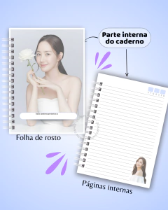 Caderno Personalizado - PARK MIN YOUNG - comprar online