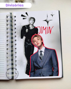 Caderno Personalizado com divisórias - COLEÇÃO BTS ARIRANG - comprar online
