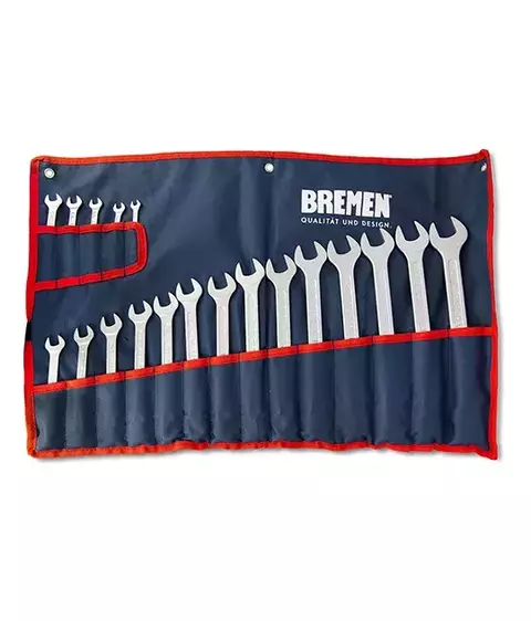 LLAVES COMBINADAS EN JGO C/ESTUCHE (6-24MM) 19 LLAVES BREMEN - comprar online