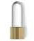 CANDADO DE BRONCE ARO LARGO 40 MM BREMEN - comprar online